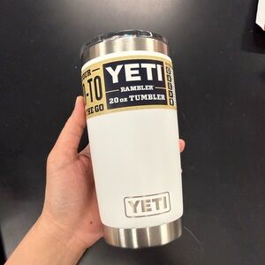 Yeti Silver Tumbler Lid